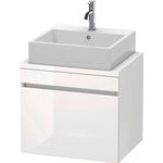 Duravit Konsolenunterschrank DURASTYLE 512x600x478mm eiche natur / basalt matt