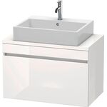 Duravit Konsolenunterschrank DURASTYLE 512x800x478mm eiche natur / basalt matt