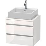 Duravit Konsolenunterschrank DURASTYLE 512x600x478mm eiche natur / basalt matt