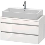 Duravit Konsolenunterschrank DURASTYLE 512x900x478mm eiche natur / basalt matt