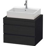 Duravit Konsolenunterschrank DURASTYLE 512x700x548mm eiche schwarz