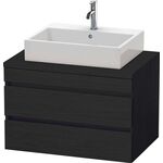 Duravit Konsolenunterschrank DURASTYLE 512x800x548mm eiche schwarz