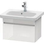 Duravit Waschtischunterbau DURASTYLE 368x580x398mm eiche natur / basalt matt