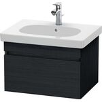 Duravit Waschtischunterbau DURASTYLE 453x600x398mm eiche schwarz