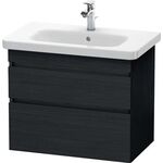 Duravit Waschtischunterbau DURASTYLE 448x730x610mm eiche schwarz