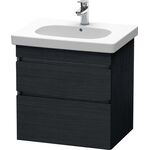 Duravit Waschtischunterbau DURASTYLE 453x600x610mm eiche schwarz