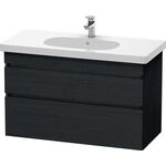 Duravit Waschtischunterbau DURASTYLE 453x1000x610mm eiche schwarz