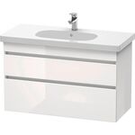 Duravit Waschtischunterbau DURASTYLE 453x1000x610mm eiche natur / basalt matt