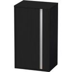 Duravit Halbhochschrank KETHO 360x500x880mm Ans links eiche schwarz