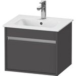 Duravit Waschtischunterbau Ketho Compact 410x500x412mm, 1 Auszug graphit matt
