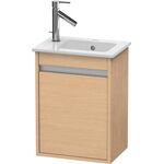 Duravit Waschtischunterbau KETHO 550x400x285mm Ans rechts eiche natur