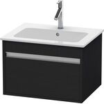Duravit Waschtischunterbau KETHO 410x600x475mm eiche schwarz