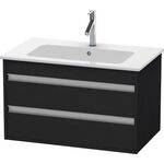 Duravit Waschtischunterbau KETHO 480x800x475mm eiche schwarz