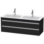 Duravit Waschtischunterbau KETHO 480x1270x475mm eiche schwarz