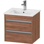 Duravit Waschtischunterbau Ketho Compact 410x500x412mm 2 Schubkäste NB natur
