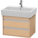 Duravit Waschtischunterbau KETHO 440x650mm eiche natur