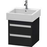 Duravit Waschtischunterbau Ketho 440x450x410mm eiche schwarz