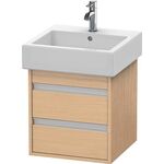 Duravit Waschtischunterbau Ketho 440x450x410mm eiche natur