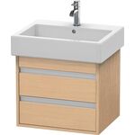 Duravit Waschtischunterbau KETHO 440x550x480mm eiche natur