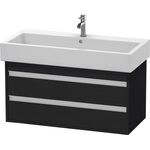 Duravit Waschtischunterbau KETHO 440x950x410mm eiche schwarz