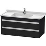 Duravit Waschtischunterbau KETHO 465x1000x480mm eiche schwarz