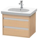 Duravit Waschtischunterbau KETHO 455x600x480mm eiche natur