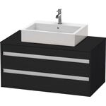 Duravit Waschtischunterbau KETHO 550x1000x496mm eiche schwarz
