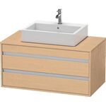Duravit Waschtischunterbau KETHO 550x1000x496mm eiche natur