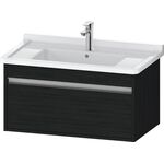 Duravit Waschtischunterbau KETHO 465x800x410mm eiche schwarz