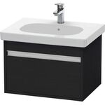 Duravit Waschtischunterbau KETHO 455x600x410mm eiche schwarz