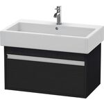 Duravit Waschtischunterbau KETHO 440x750x410mm eiche schwarz