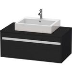Duravit Waschtischunterbau KETHO 550x1000x426mm eiche schwarz
