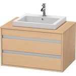 Duravit Waschtischunterbau KETHO 550x800x496mm eiche natur