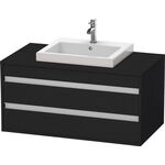 Duravit Waschtischunterbau KETHO 550x1000x496mm eiche schwarz