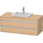 Duravit Waschtischunterbau KETHO 550x1200x496mm eiche natur