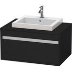 Duravit Waschtischunterbau KETHO 550x800x426mm eiche schwarz