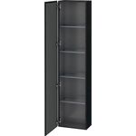 Duravit Hochschrank L-CUBE 400x243x1760mm A links eiche schwarz