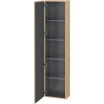 Duravit Hochschrank L-CUBE 400x243x1760mm A links eiche natur