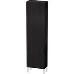 Duravit Hochschrank L-CUBE 500x243x1760mm A rechts eiche schwarz