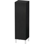 Duravit Halbhochschrank L-CUBE 400x363x1320mm A links eiche schwarz