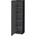 Duravit Hochschrank L-CUBE 400x363x1760mm A links eiche schwarz