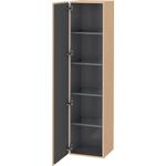 Duravit Hochschrank L-CUBE 400x363x1760mm A links eiche natur