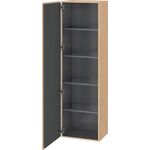 Duravit Hochschrank L-CUBE 500x363x1760mm A links eiche natur