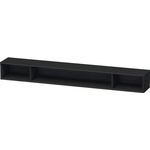 Duravit Regalelement L-CUBE 1000x140x120mm eiche schwarz