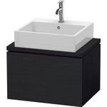 Duravit Konsolenunterschrank L-CUBE 400x620x477mm eiche schwarz