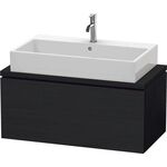 Duravit Konsolenunterschrank L-CUBE 400x920x477mm eiche schwarz