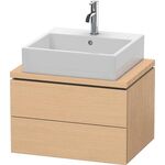Duravit Konsolenunterschrank L-CUBE 400x620x477mm eiche natur