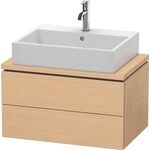 Duravit Konsolenunterschrank L-CUBE 400x720x477mm eiche natur