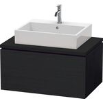 Duravit Konsolenunterschrank L-CUBE 400x820x547mm eiche schwarz