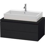 Duravit Konsolenunterschrank L-CUBE 400x920x547mm eiche schwarz